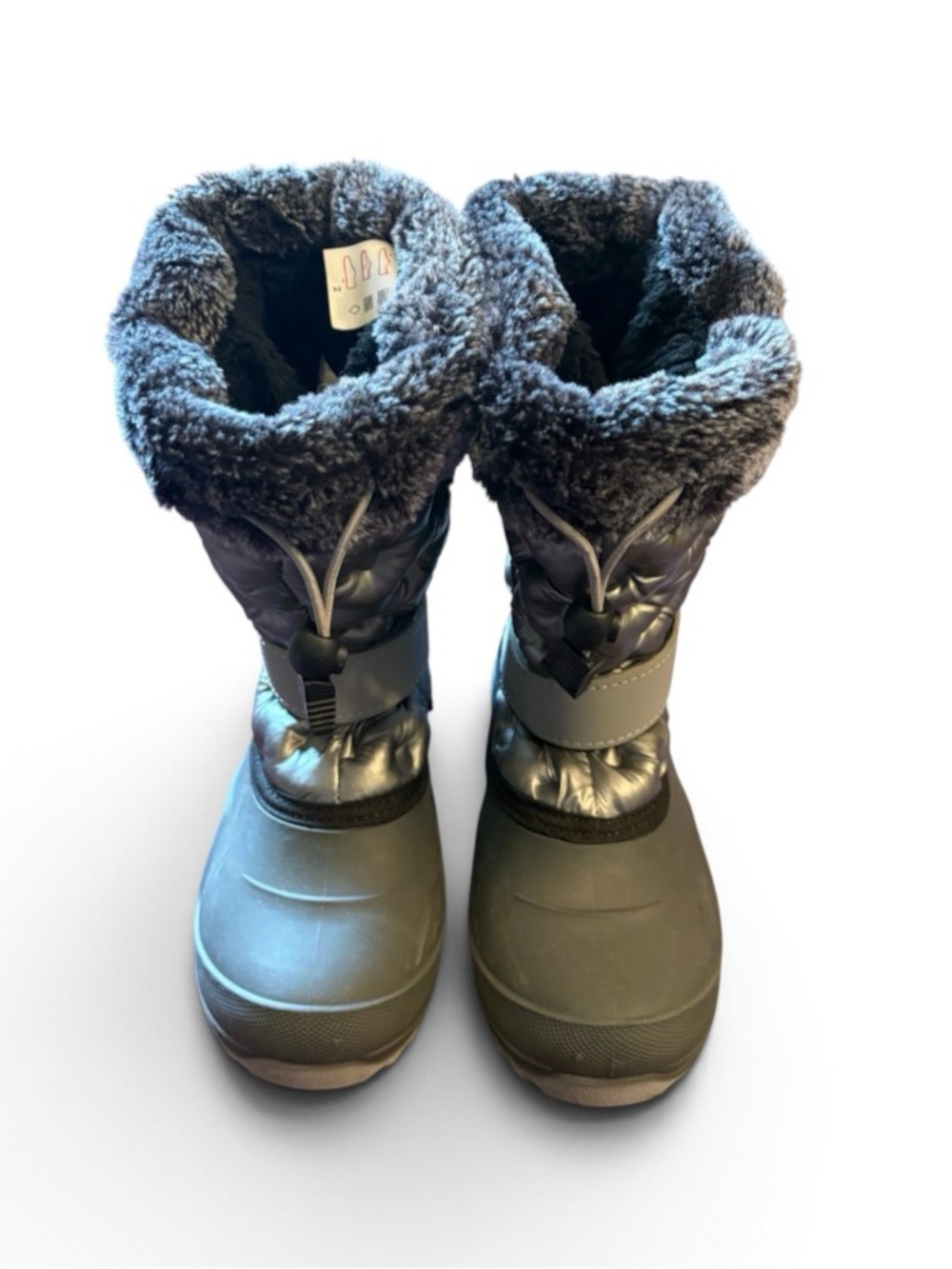 Kamik | Girls Penny 3 | Grey Insulated Winter Boots | 2